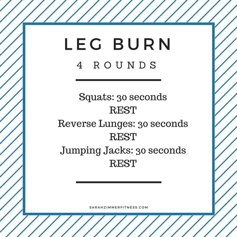 LEG BURN
