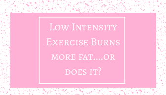 The Myth of the Fat Burning Zone
